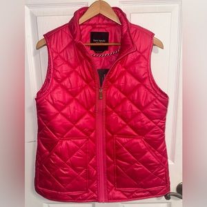 Kate Spade Quilted Vest. Size Small.
